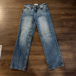 Aritzia Denim Forum Iggy 28 Mid Wash